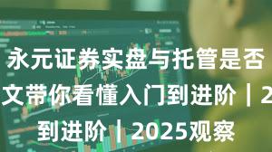 永元证券实盘与托管是否可靠？一文带你看懂入门到进阶｜2025观察
