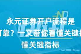 永元证券开户流程是否可靠？一文带你看懂关键指标