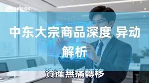 中东大宗商品深度 异动解析